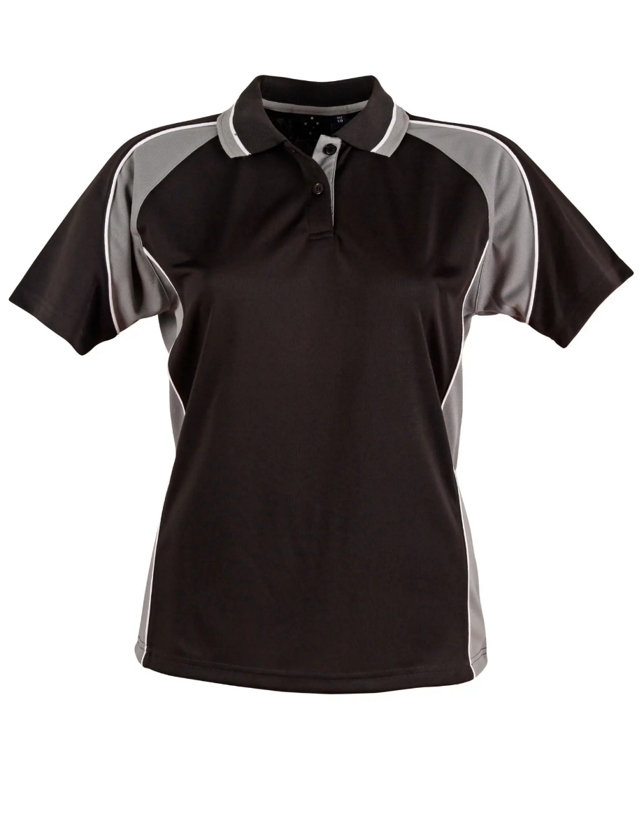 Picture of Winning Spirit, Ladies Mini Waffle CoolDry Polo